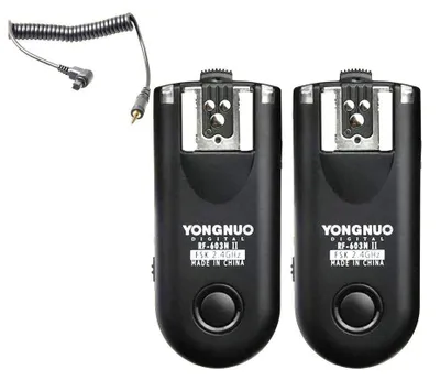 Image de Déclencheur de flash sans fil - Télécommande - Facile à utiliser - Format compact - Pour Nikon