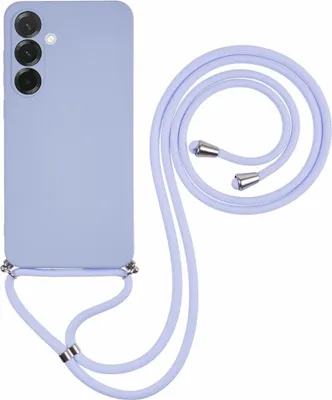 Produktbild von Samsung Galaxy A17 Hülle - Coverup Colour TPU Back Cover mit Handykette - Lavendel Grau