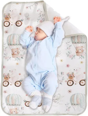 Produktbild von Matratzenauflage für Babybett – Weich, atmungsaktiv und auslaufsicher