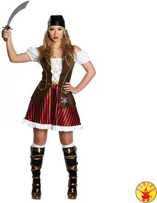 Produktbild von Piraten Lady Piratin Freibeuterin Pirat Karneval Fasching Kostüm 44