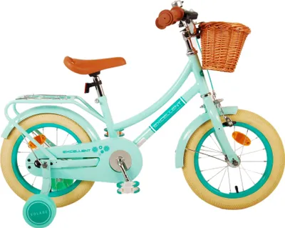 Produktbild von Volare Excellent Kinderfahrrad - Mädchen - 14 Zoll - Grün