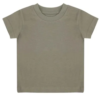 Produktbild von Larkwood - T-Shirt Rundhalsausschnitt für Baby LT5937 (102) (Khakigrün)