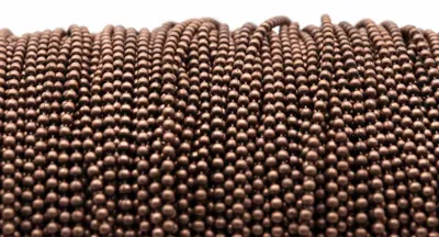 Produktbild von Vintageparts Kugelkette kupferfarben 1,5 mm Durchmesser 2 m