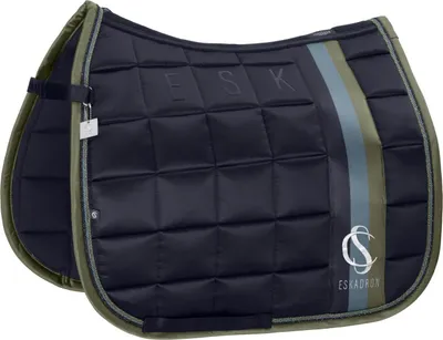 Zdjęcie produktu dla Eskadron Saddle Pad Big Square Mattgloss navy Classic Sports 25 F/S, Rozmiar:DL