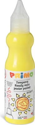 Produktbild von Primo 2001BR50201, Gelb, Plakatfarbe, Flüssigkeit, 3D-Effekt, 50 ml, 1 Stück(e)