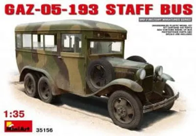 Image de MiniArt GAZ-05-193 Staff Bus 1:35 35156