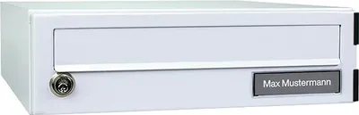 Produktbild von Burg Wächter Briefkastenaufsatz eBoxx A 625 W weiß BxHxT 380/115/450 mm