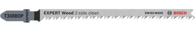Produktbild von Bosch EXPERT Hardwood 2-side clean T308BOP Stichsägeblatt, 25-tlg.