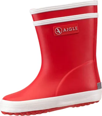 Produktbild von Aigle Baby-Flac rot/weiß Gr. 19