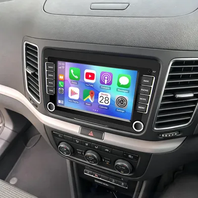 Obrázok produktu pre Autorádio s Androidom 13, 2+32G, s bezdrôtovým CarPlay a Android Auto, 7-palcový dotykový displej