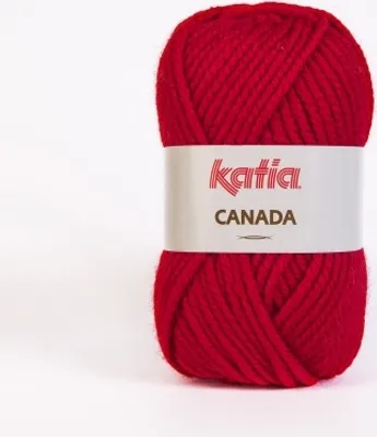 Produktbild von Canada - dickes Garn von Katia, rot (4)