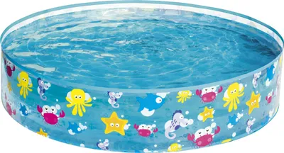 Obrázok produktu pre Bestway 55028, Nafukovací bazén, 219 L, Kolo, 2 rok / roky, PVC, Vinyl, Viacfarebný