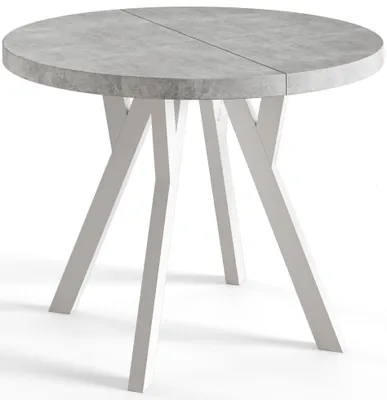 Produktbild von Esstisch Rund Ovo, Esstisch Ausziehbar 100-200 cm, Moderner Wohnzimmertisch und Küchentisch, At