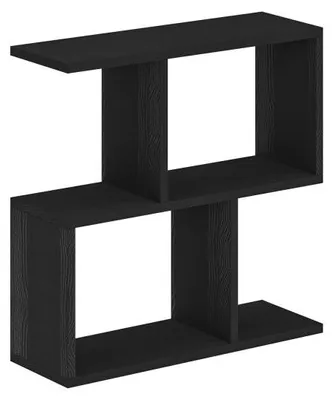 Image de Table basse Table de salon en Panneau Mélaminé Bois Noir 60 x 60 x 20 cm Charge 20 kg Style Moderne