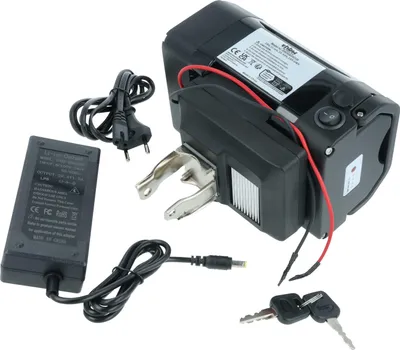 Produktbild von vhbw Akku kompatibel mit PfauTec E-Bike (10,4 Ah, 24 V, Li-Ion, inkl. Ladegerät) - Schwarz