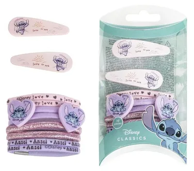 Obrázek produktu pro Dětská krabička na vlasové doplňky Stitch Barevná Jedna velikost Disney