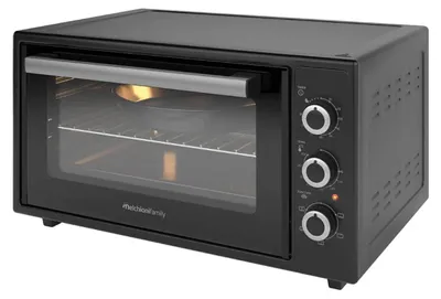 Produktbild von Elektrischer Backofen 45L 1634W 300°C Umluft Tischofen