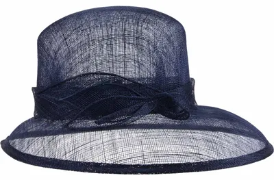 Seeberger Sinamay Glocke in blau