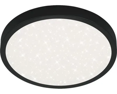 Obrázok produktu pre LED stropné svietidlo 24W 3000 lm 4000 K Ø 38 cm Runa čierna + hviezdne nebo