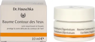 Produktbild von Dr. Hauschka Eye Balm, Augenbalsam, Beruhigend, Behälter, Ricinus Communis Seed Oil, Arachis Hypogaea Oil, Cera Alba, Daucus Carota Sativa Root Extract,..., Each morning after cleansing and toning, sparingly apply Eye Balm to the eye area. Warm a small..., 10 ml