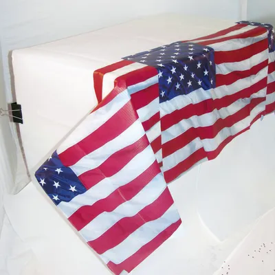 Produktbild von Tischdecke Papier USA 137x259cm