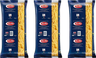 Produktbild von 3x Pasta Barilla Penne Lisce Ristorante Nr. 71 italienisch Nudeln 5 kg pack