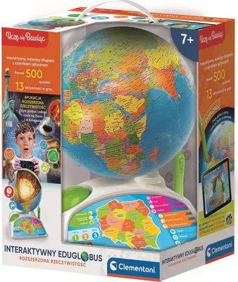 Produktbild von Clementoni Eduglobus 50847, Junge/Mädchen, 7 Jahr(e)