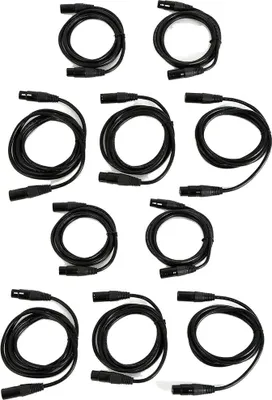 Image de Câble DMX, 3 broches XLR, 2 m de long, câble DMX