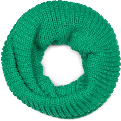 Produktbild von styleBREAKER Uni Feinstrick Loop Schal einfarbig | Weicher elastischer Winter Schlauchschal in Feinripp Optik | Warmer Strick Loop für Damen und Herren