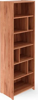 Produktbild von Bücherregal Zigo aus Kernbuche massiv 63x41x190 cm mit 9 offenen Fächern