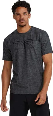 Produktbild von Tyr Airtec Big Logo Solid Kurzarm-t-shirt Grau XL Mann Grau XL