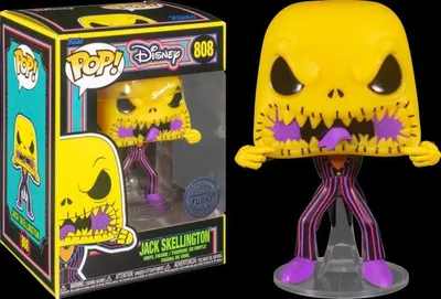 Obrázok produktu pre Figúrka Funko POP Disney 808 Jack Skellington blacklight Special Edition