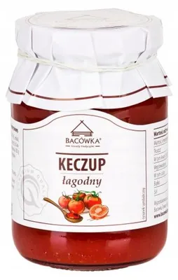 Zdjęcie produktu dla Keczup łagodny dla dzieci 200g Bacówka