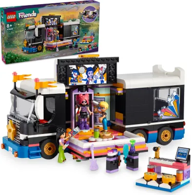 Zdjęcie produktu dla LEGO® Friends 42619 Autobus turystyczny Pop Star