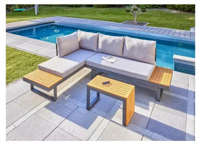 Produktbild von Gartenlounge Set Anthrazit