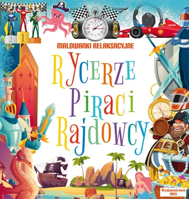 Produktbild von Książeczka Rycerze, piraci, rajdowcy - do kolorowania