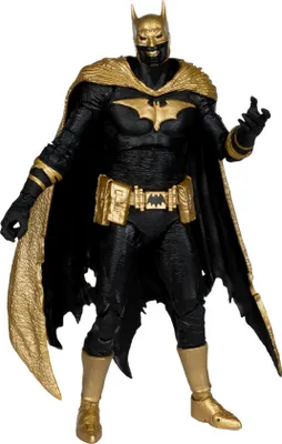 Produktbild von McFarlane Toys - DC Multiverse Batman of Earth-22 Infected (Dark Metal) Knightmare Edition (Gold Label) 18 cm