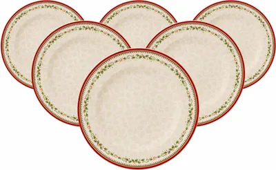 Produktbild von Villeroy & Boch Winter Bakery Delight Speiseteller Sternschnuppe ø 27,4 cm 6er Set