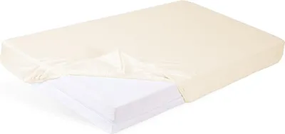 Obrázek produktu pro Flanelové prostěradlo 70x140x10 Cream