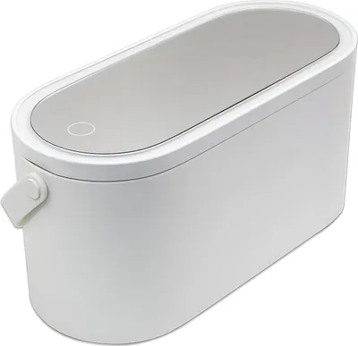 Zdjęcie produktu dla Verk 24342 Organizer kosmetyczny z lusterkiem USB LED biały