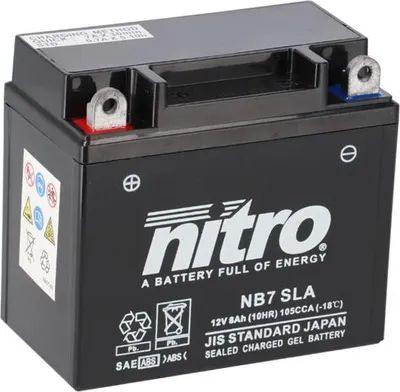 Immagine prodotto di Batterie | Nitro | NB7 / YB7-A | 7AH | GEL