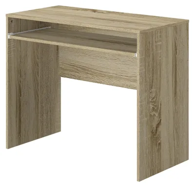 Immagine prodotto di Scrivania 90x45x74 con Piano Estraibile in MDF Rovere