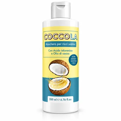 Image de Coccola Masque Cheveux Bouclés 200 ml à la Kératine