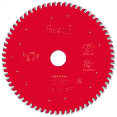 Produktbild von Freud Kreissägeblatt für Aluminium NE-Metall 216x2,0/1,4x30mm 66Zähne FR16A001TC