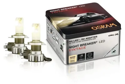 Image de 2 Ampoules LED H4 NIGHT BREAKER LED VINTAGE H4 Osram 64193DWNBVNT-2M
