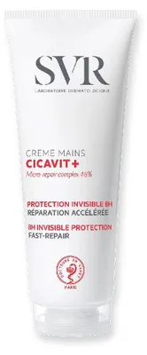 Produktbild von SVR CICAVIT+, Creme, Unisex, trockene Haut, Sehr trockene Haut, Feuchtigkeitsspendend, Nährend, Reparatur, Weichmachend, 75 g, Tube