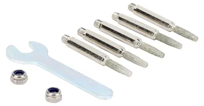Produktbild von Schärfsteine für Kettensägen, Effizientes Schleifen von Kettensägeketten, 5 Stück