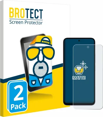 Produktbild von 2x BROTECT Schutzfolie für Xiaomi Redmi 15 4G Displayschutz Displayschutzfolie Folie Matt Entspiegelungsfolie