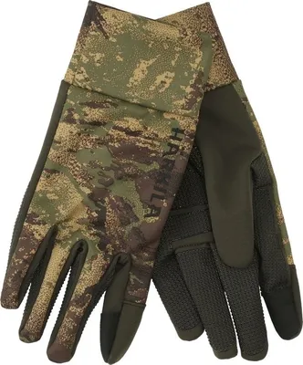 Produktbild von Härkila Deer Stalker camo fleece gloves AXIS MSP®Forest green, Größe:M