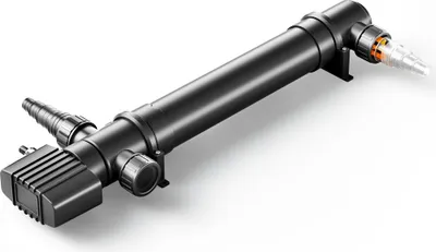 Immagine prodotto di SunSun CUV-155 chiarificatore per laghetti 5000 l/h / 55 W UVC, prechiarificatore per filtro e pompa per laghetti, chiarificatore d'acqua con lampada UV, filtro luminoso per il controllo delle alghe